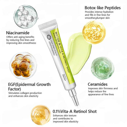 👩🏼‍⚕️ Hudros® Botox & Vita-A Retinol Shot Wrinkle-Lift Tightening cream - Last Day Promotion 70% OFF