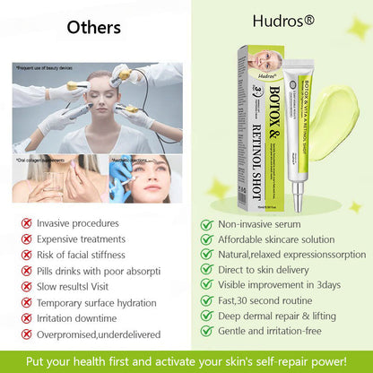 👩🏼‍⚕️ Hudros® Botox & Vita-A Retinol Shot Wrinkle-Lift Tightening cream - Last Day Promotion 70% OFF